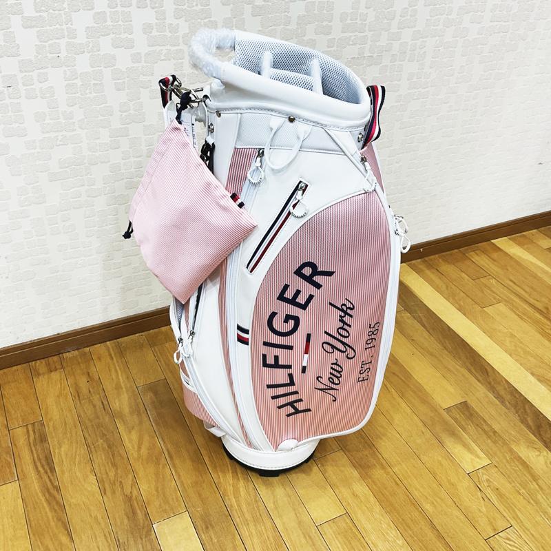 高品質新品【週末セール】Tommy トミー　キャディバッグ　ゴルフ　ピンク ゴルフバッグ・キャディバッグ