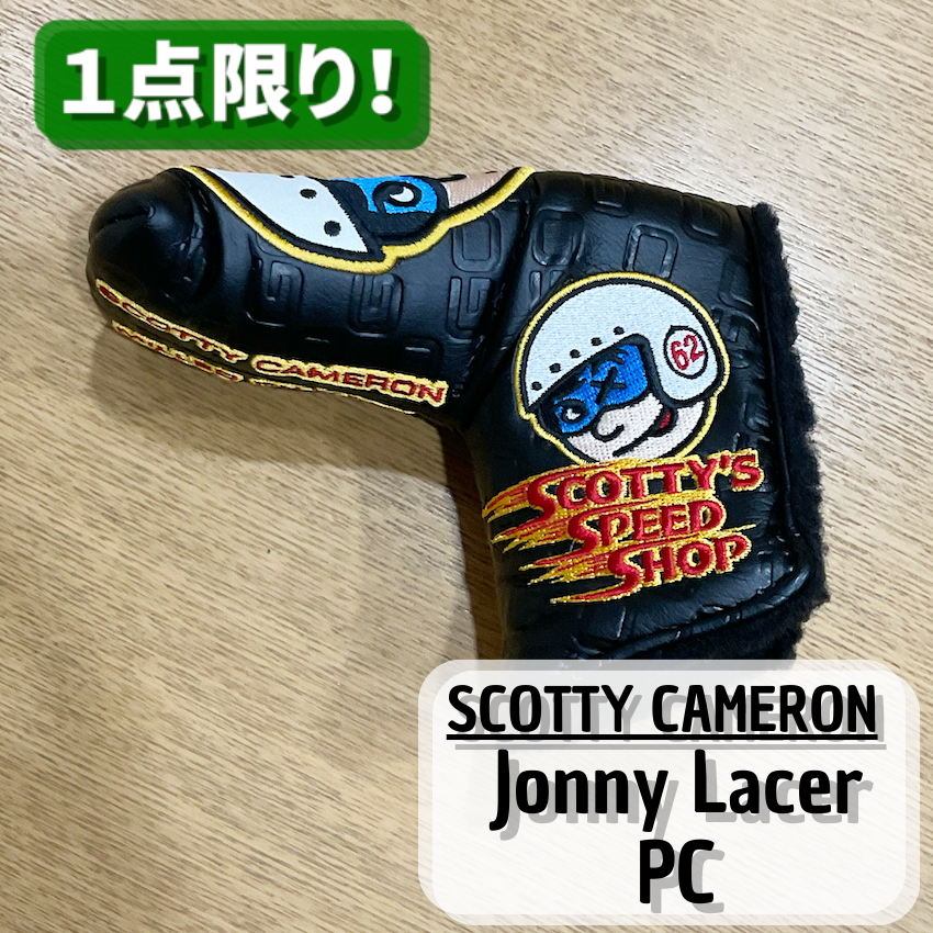 【Scotty Cameron】Johnny Lacer PC　スコッティキャメロン　ジョニーレーサー パターカバー【海外直輸入品　限定モデル】