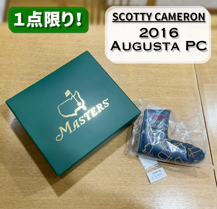 [Scotty Cameron] 2016 Augusta PC Scotty Cameron 2016 Augusta Putter Cover  [Directly imported from overseas, limited model]