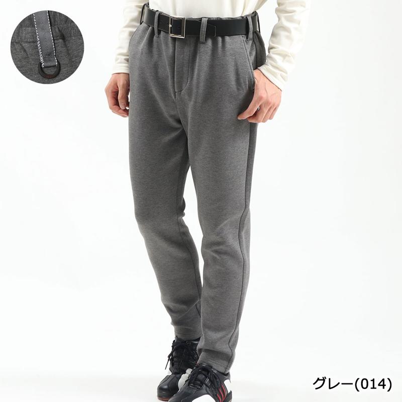 【BRIEFING】ブリーフィング　メンズゴルフウェア　MENS WARM SLIM JOGGER PANTS　メンズ ウォーム スリム  ジョガーパンツ　グレー