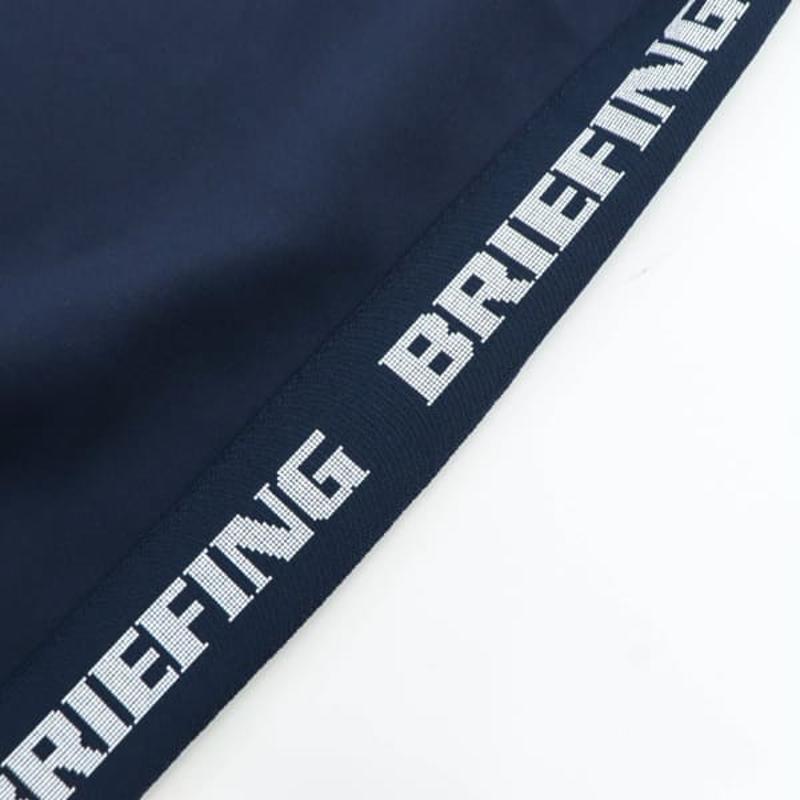 ﾒﾝｽﾞｳｪｱ　BRG231M34 SIDE LOGO LINE CR　ゴルフ用品,メンズウェア,ゴルフウェア,ブリーフィング,briefing,正規品,人気ブランド,長袖,トレーナー,秋冬,メンズ サイドロゴ,ライン,クルーネック,ネイビー