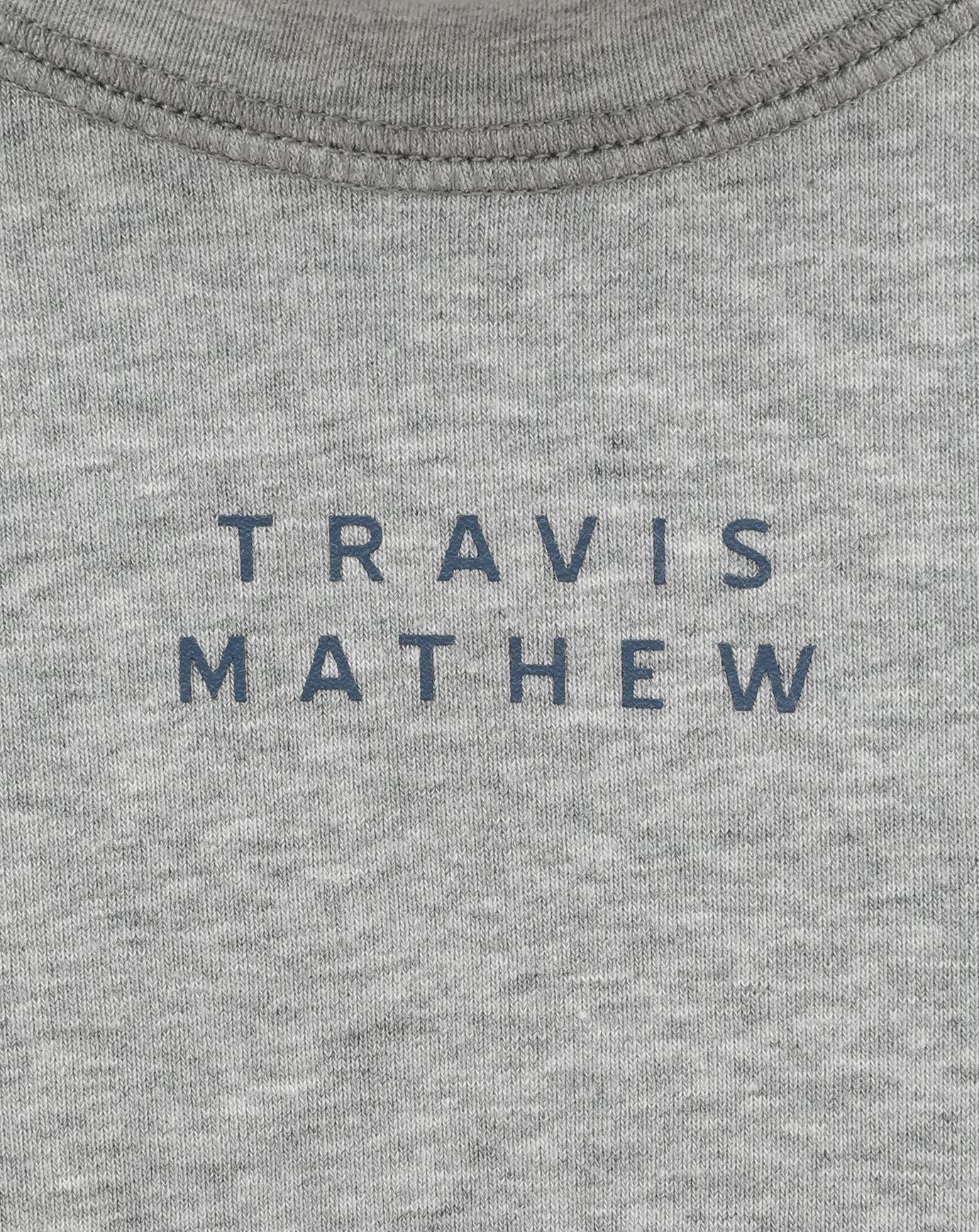 【TravisMathew】トラヴィスマシュー　メンズゴルフウェア　裏毛長袖スウェットモックネック（MEN)　7AK026