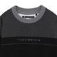 【TravisMathew】トラヴィスマシュー　メンズゴルフウェア　センターロゴ丸首ボーダーニット（MEN)　7AK028