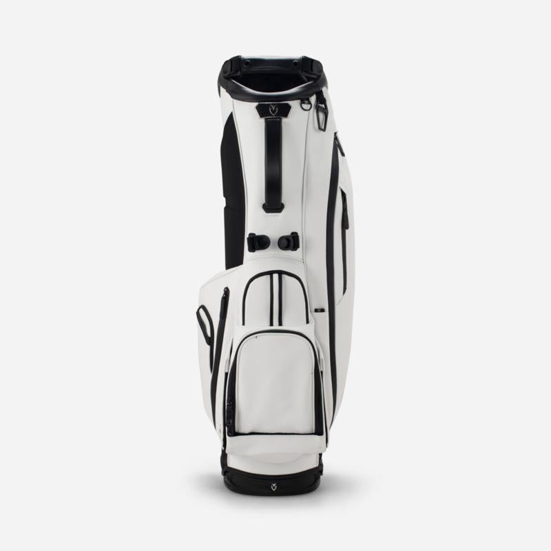 PLAYER 4. 0 PRO WHITE　SINGLE　9.5型　ゴルフ用品,ゴルフバッグ,キャディバッグ,キャディバック,VESSEL,シングルストラップ,ホワイト,9.5型
