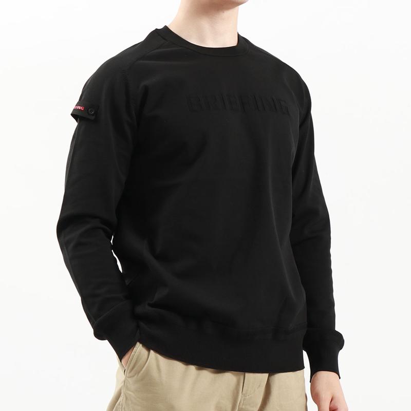 ﾒﾝｽﾞｳｪｱ　BRG233M27 MENS WR CREW NECK KNIT　メンズ クルーネック ニット　ブラック・ネイビー　ゴルフ用品,メンズウェア,ゴルフウェア,ブリーフィング,briefing,正規品,人気ブランド,