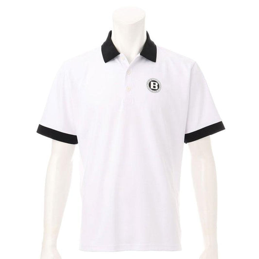 ﾒﾝｽﾞｳｪｱ　BRG233M17　MENS CLERIC POLO RELAXED FIT　メンズ　クレリック ポロ リラックスフィット　ホワイト　ゴルフ用品,メンズウェア,ゴルフウェア,ブリーフィング,briefing,正規品,人気ブランド,