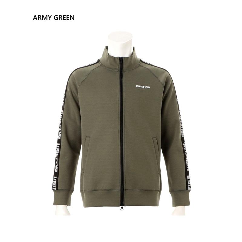 ﾒﾝｽﾞｳｪｱ BRG233M57 ﾌﾞﾙｿﾞﾝ MENS WARM SIDE LOGO LINE BLOUSON　メンズ ウォーム サイドロゴ ライン ブルゾン　ブラック・グレー・アーミーグリーン・ネイビー　ゴルフ用品,メンズウェア,ゴルフウェア,ブリーフィング,briefing,正規品,人気ブランド,