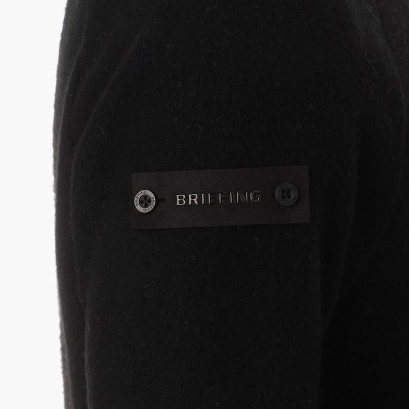 BRIEFING　ブリーフィング　ﾒﾝｽﾞｳｪｱ　BRG233M99 HOL MS WOOL GAUZE CRE　ゴルフ用品,メンズウェア,ゴルフウェア,ブリーフィング,briefing,正規品,人気ブランド,トレーナー,長袖,トップス