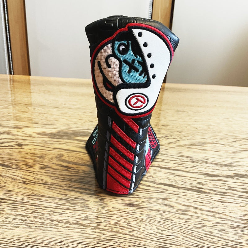 【Scotty Cameron】JOHNNY RACER CT HEADCOVER　スコッティキャメロン　ジョニーレーサー　サークルT　ヘッドカバー  パター用【海外直輸入品　限定モデル】