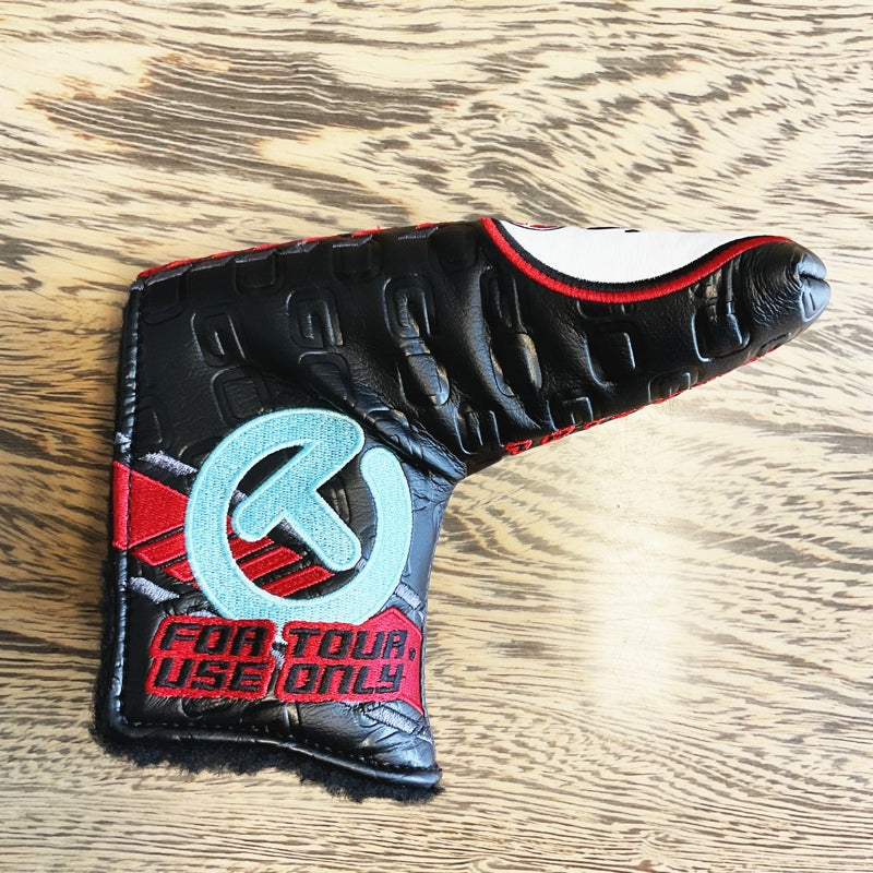 【Scotty Cameron】JOHNNY RACER CT HEADCOVER　スコッティキャメロン　ジョニーレーサー　サークルT　ヘッドカバー  パター用【海外直輸入品　限定モデル】