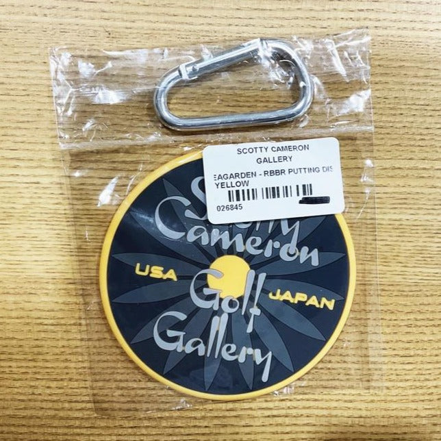 【Scotty Cameron】SEA GARDEN RUBBER PUTTING DISC　スコッティキャメロン　シーガーデン　ラバー パッティング  ディスク【海外直輸入品　限定モデル】