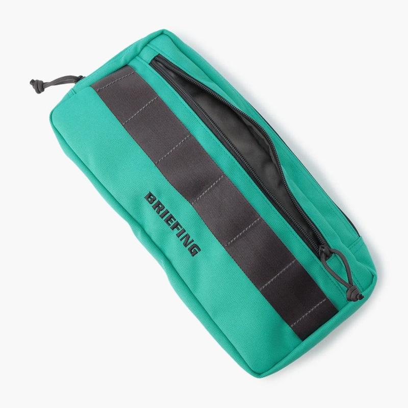 【BRIEFING】SEPARATE SHOES CASE ECO CANVAS CR　MINT BLUE　ブリーフィング　セパレート シューズ  ケース エコ キャンバス CR　ミント ブルー　　BRG231G95